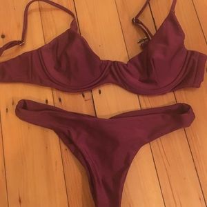 Blackbough Swim Willow Set in Wine